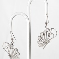 Tuscany Silver Orecchini A Perno Farfalla In Argento Sterling 925 – Ipoallergenici, Con Confezione Regalo