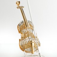 Violino di Paganini in Filigrana Bicolore